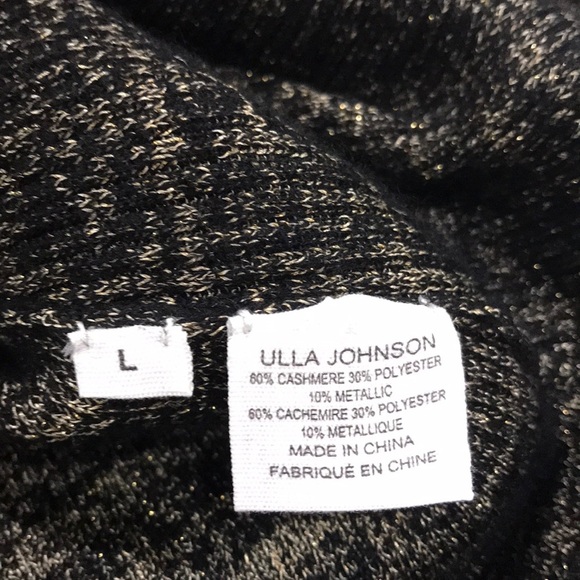 💥 Ulla Johnson Mars Metallic Cashmere Sweater - Picture 8 of 8